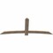 Ekena Millwork Bellingham Smooth Timber Gable Bracket, Douglas Fir, 84"W x 35"H x 1 1/2"D x 5 1/2"F, 10/12 Pitch GBW084X35X0206BEL00SDF - alternate 4